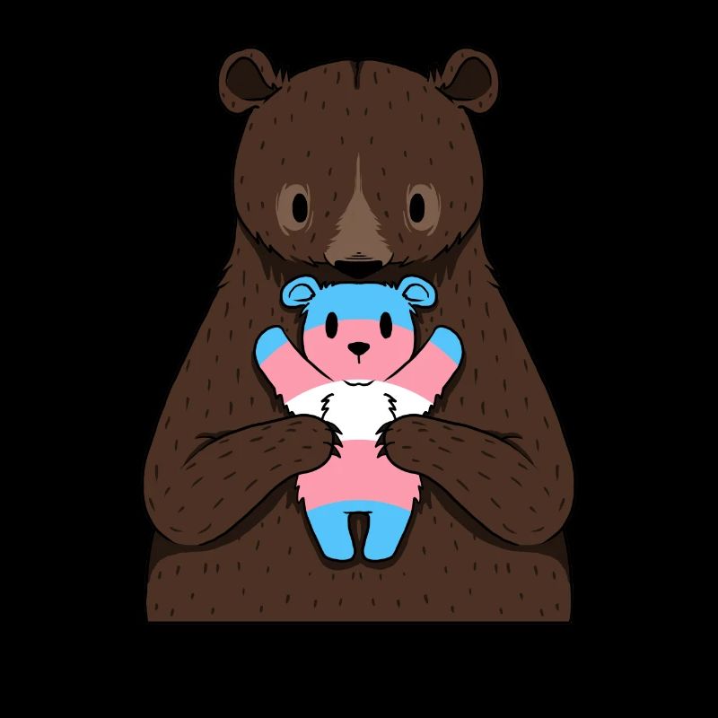 Transgender Pride Mama Bear