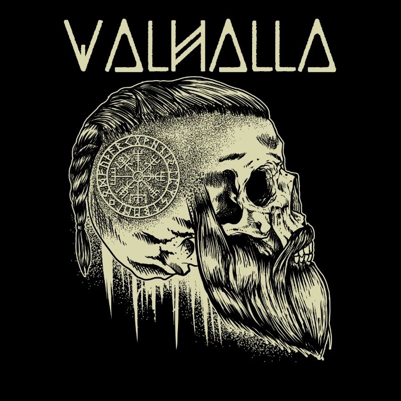 Walhalla Wikinger-Schädel