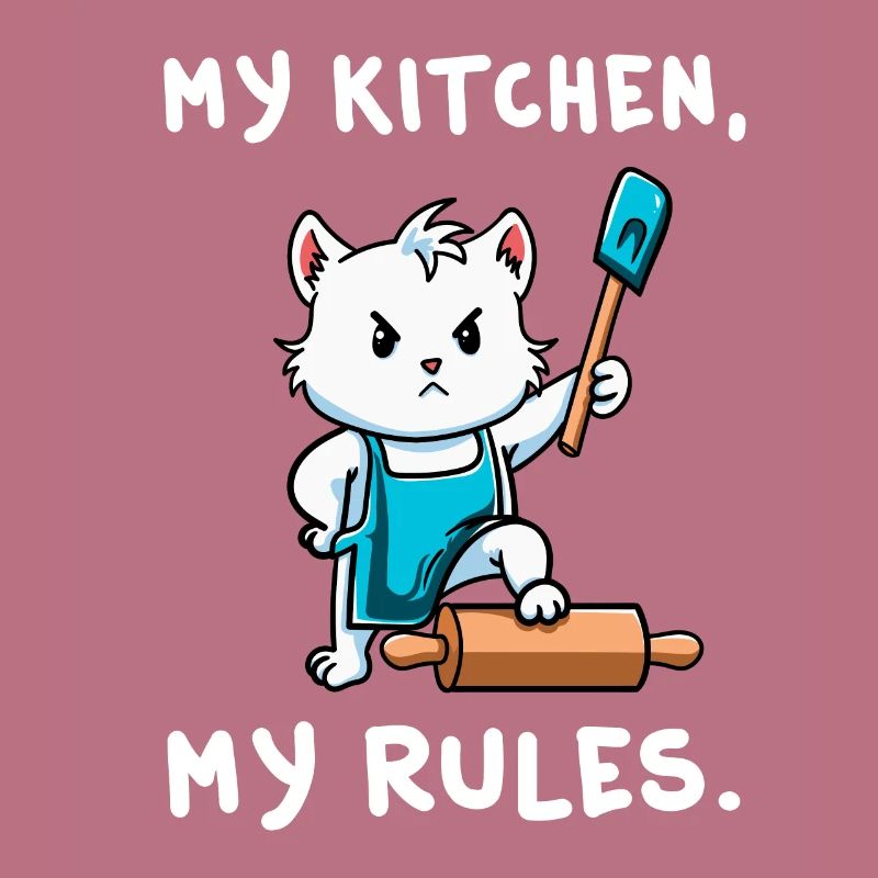 Cat My Kitchen My Rules Bake Gift