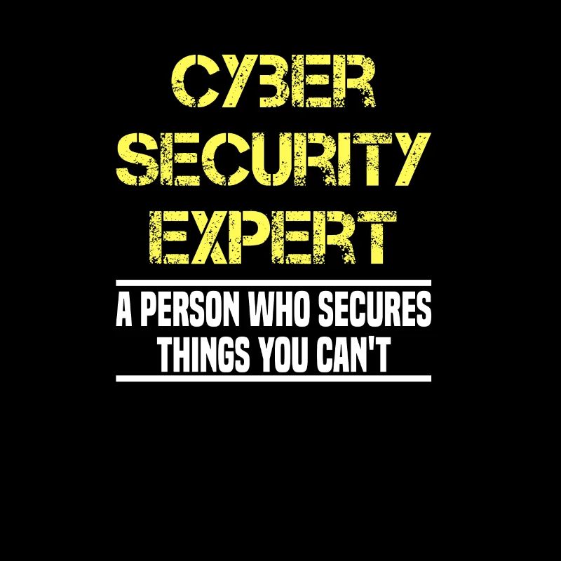 IT Cyber Security Expert Nerd Hacking