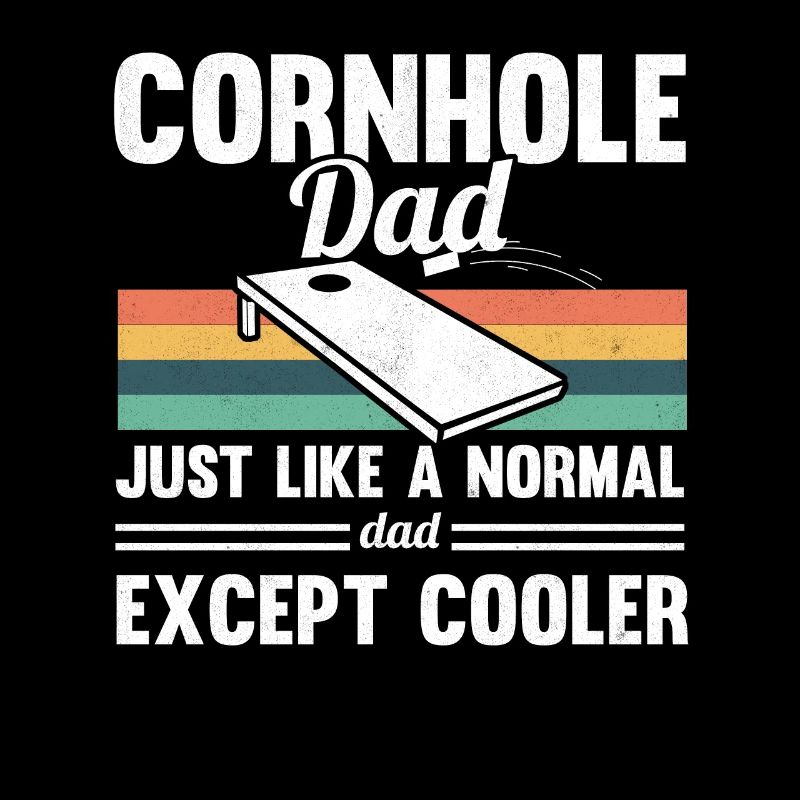 Cornhole Dad Father Cornhole