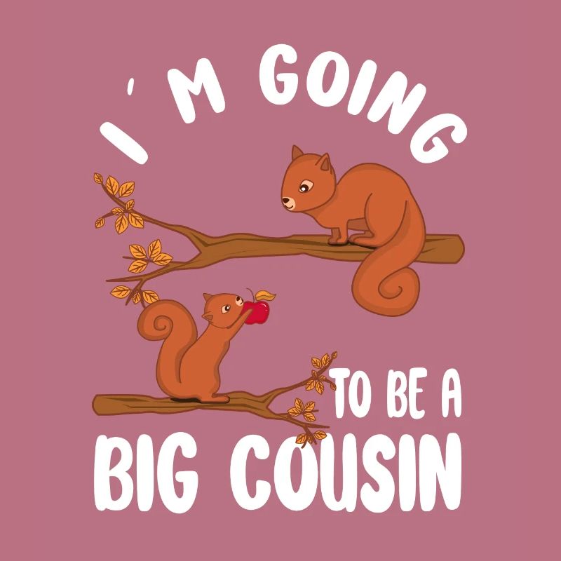 Große Cousine Eichhörnchen Ich werde Cousine