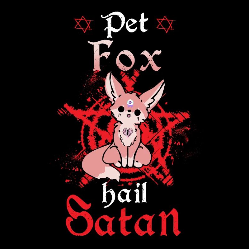 Pet Fox Hail Satan