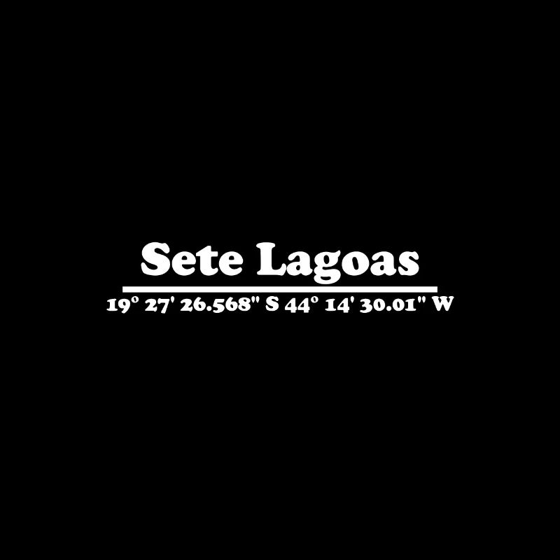 Sete Lagoas Brésil Coordonnées