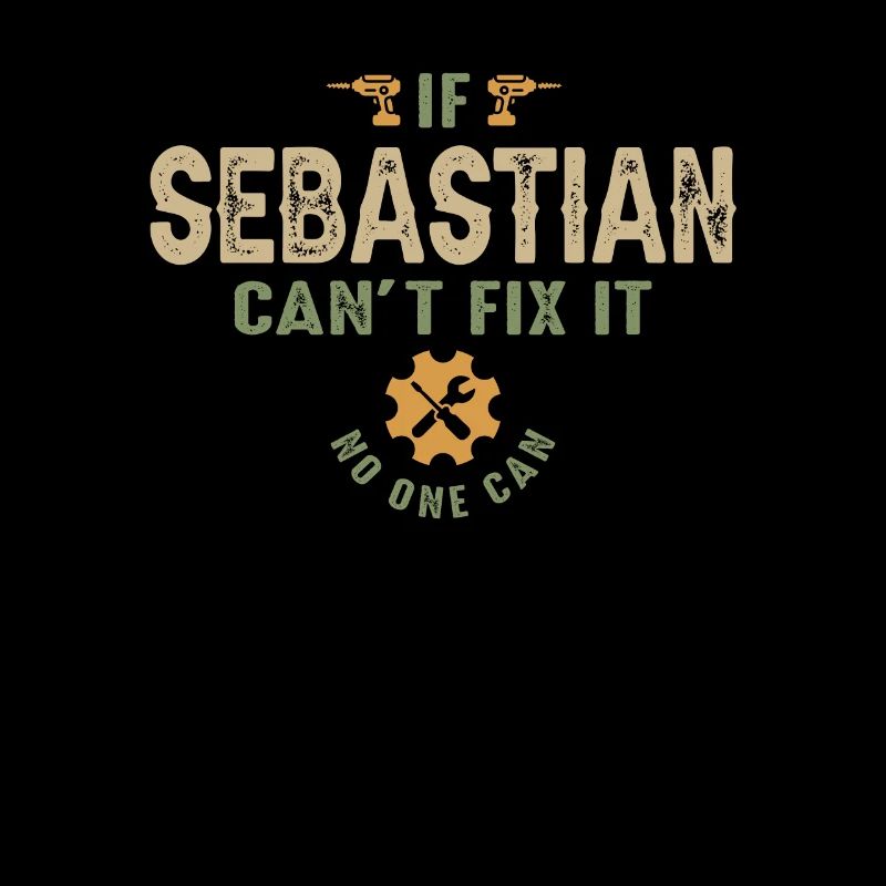 If Sebastian Can't Fix It Personalized Name
