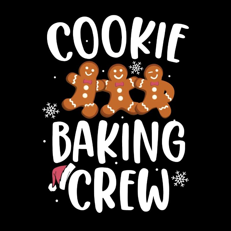 Cookie Baking Crew Pajama Christmas Gingerbread