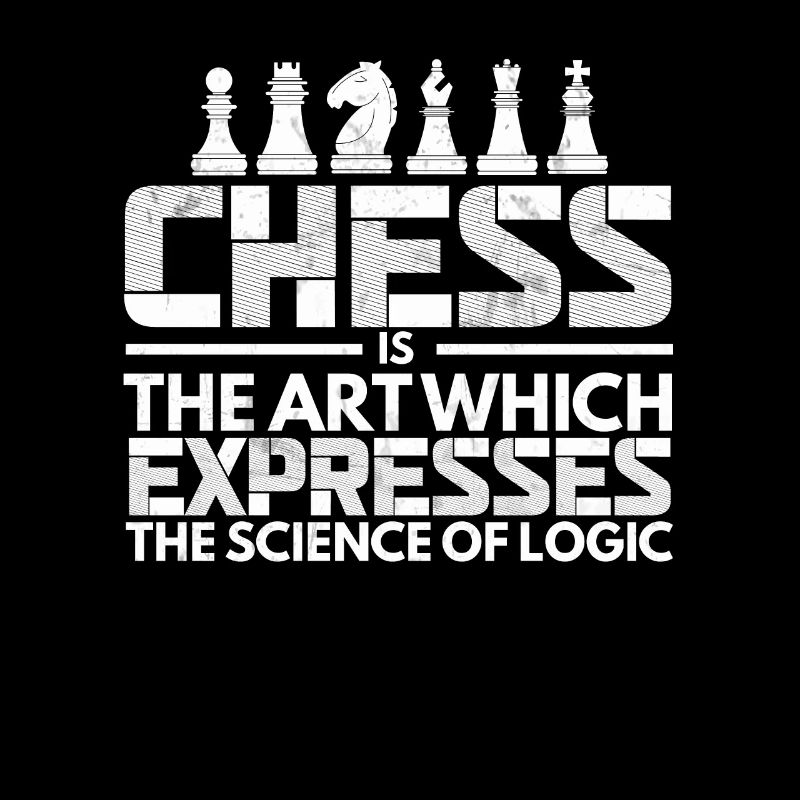 L’art des échecs exprime la science logique Le maître d’échecs