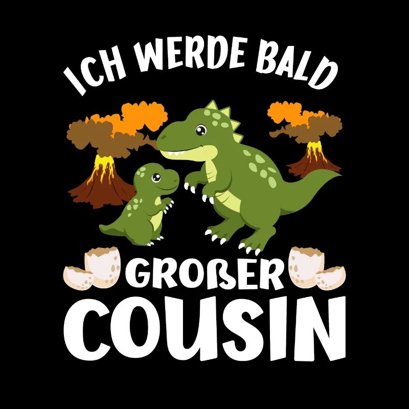 Ich werde bald großer Cousin Dinosaurier Cousins