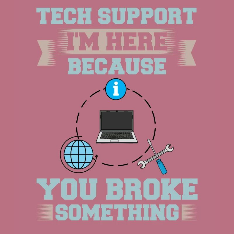 Tech Support IT Technischer Hilfe Helpdesk