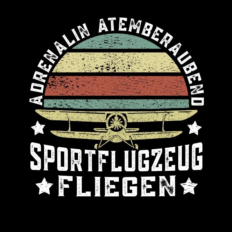 Adrenalin Atemberaubend Sportflugzeug Pilot