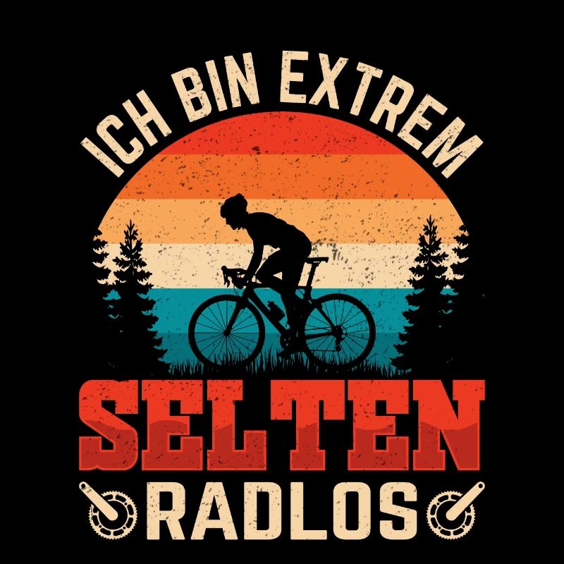 Ich bin extrem selten Radlos Radfahrer Geschenk