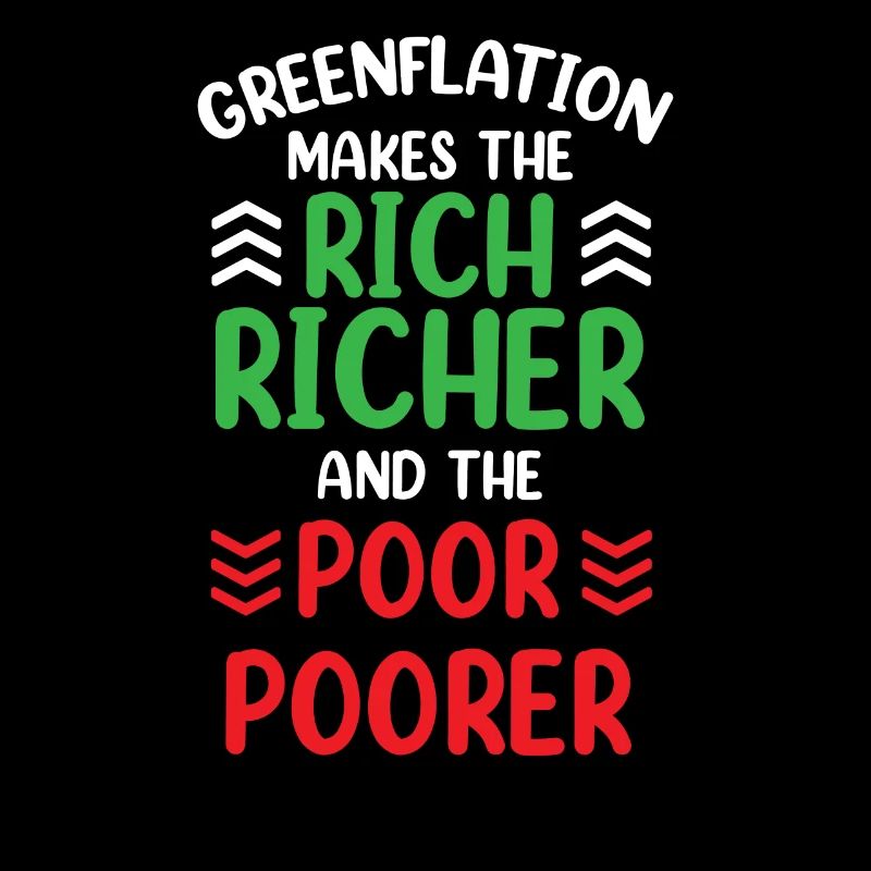 Greenflation ricco ricco più ricco e povero più povero