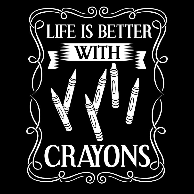 Crayon Box Colored Pencil Wax Case Wax Crayon