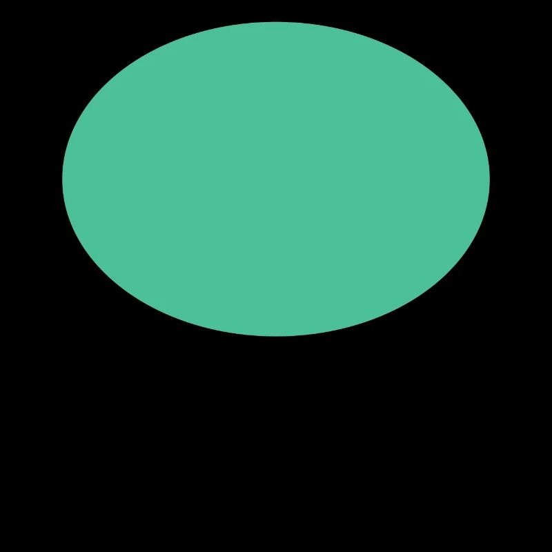 Ovale vert Conception simple