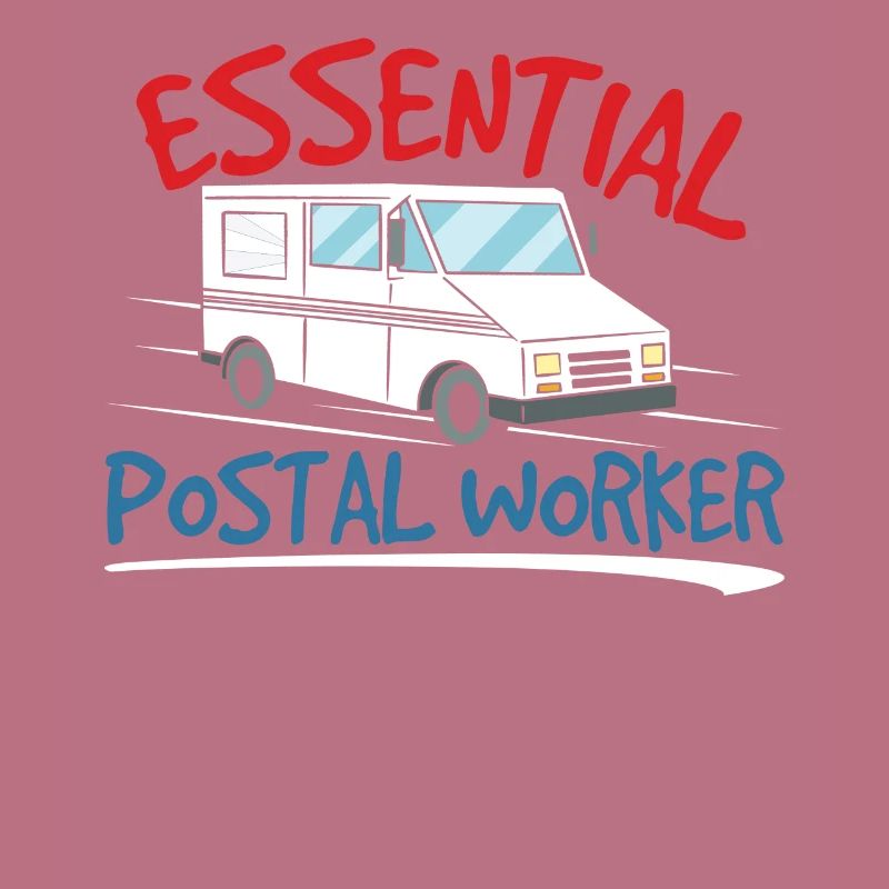 Indispensable postal worker Postman