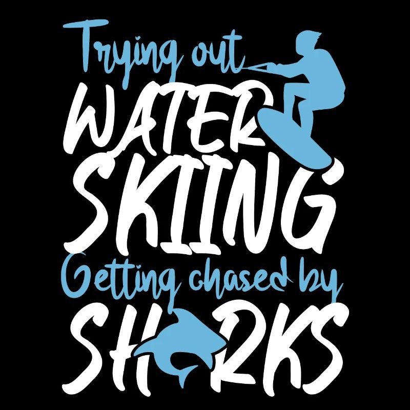Out Water Skiing Getting Chased