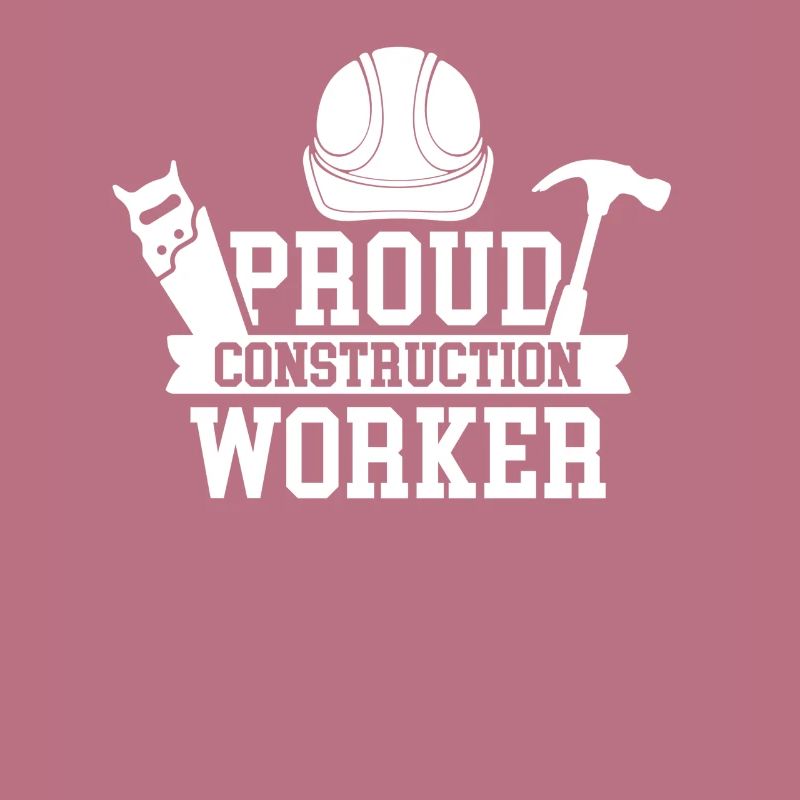 Proud construction worker Construction site Team Construction Teamwork