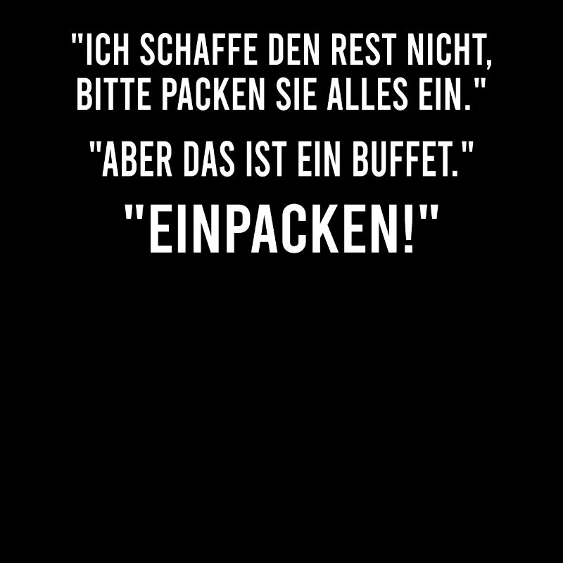 Ich schaffe den Rest nicht, bitte packen Sie alles