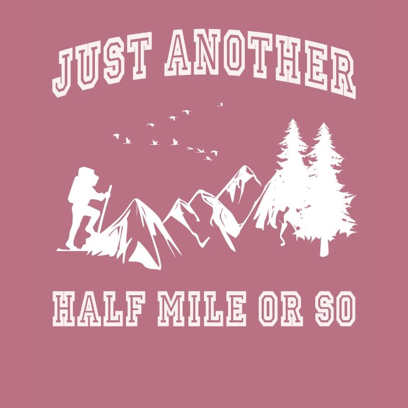 Nur noch eine halbe Meile oder so - lustiges Wandern