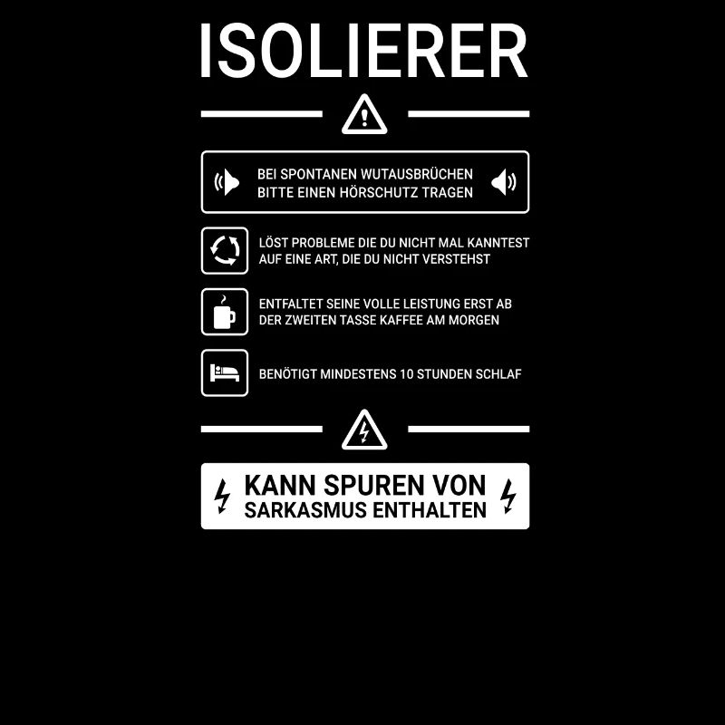 Isolierer I Isolierfacharbeiter oder