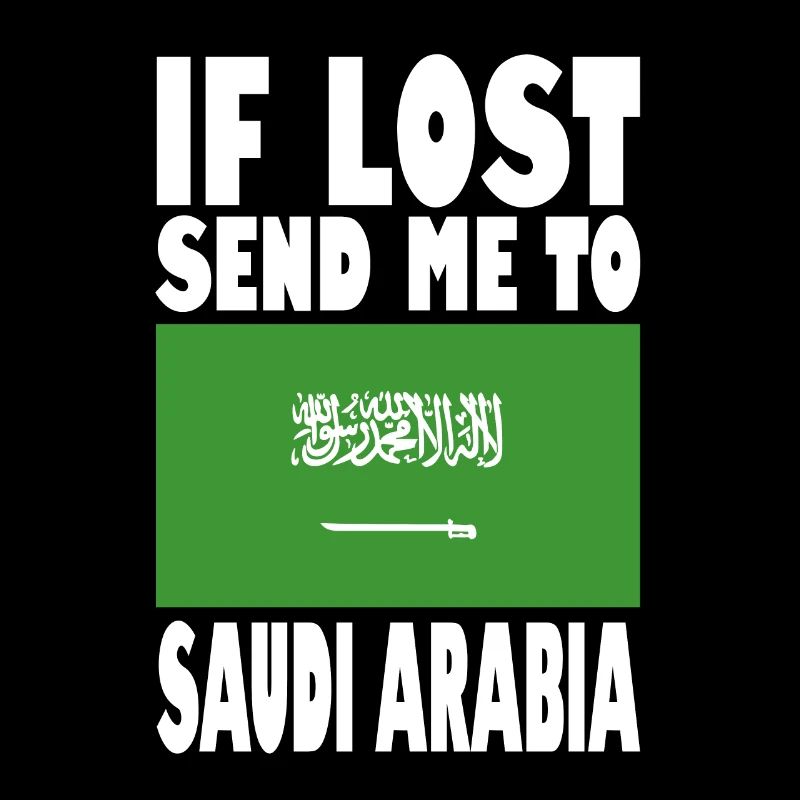Saudi Arabien Flagge Spruch