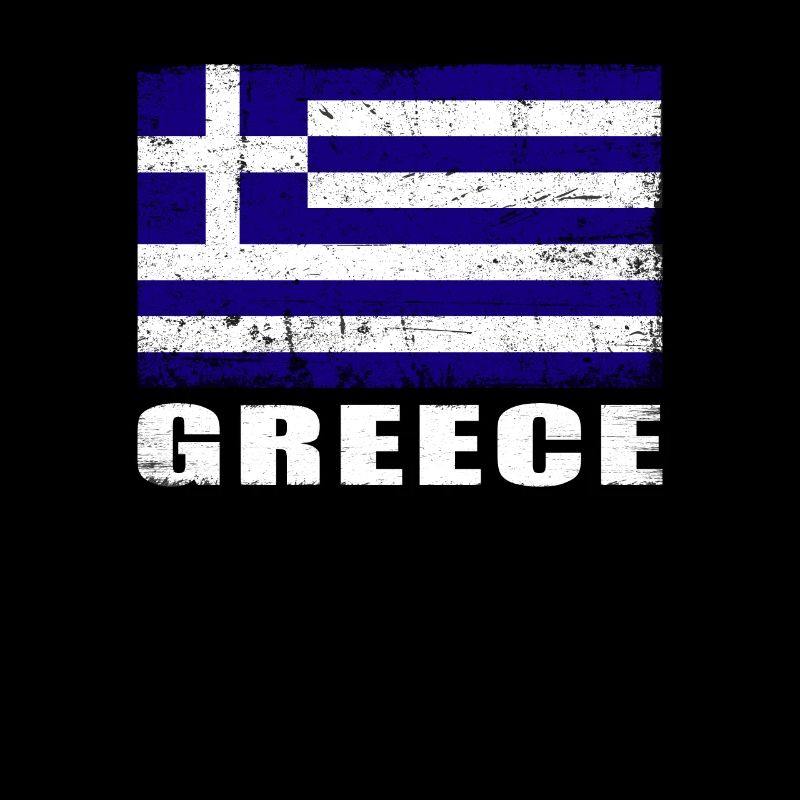 Grèce Drapeau Grunge Grèce Drapeau