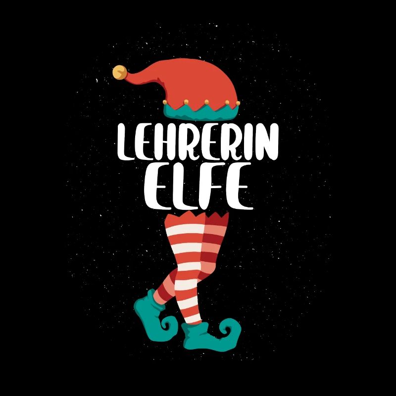 Weihnachts Elf Partnerlook Design Xmas Elfen