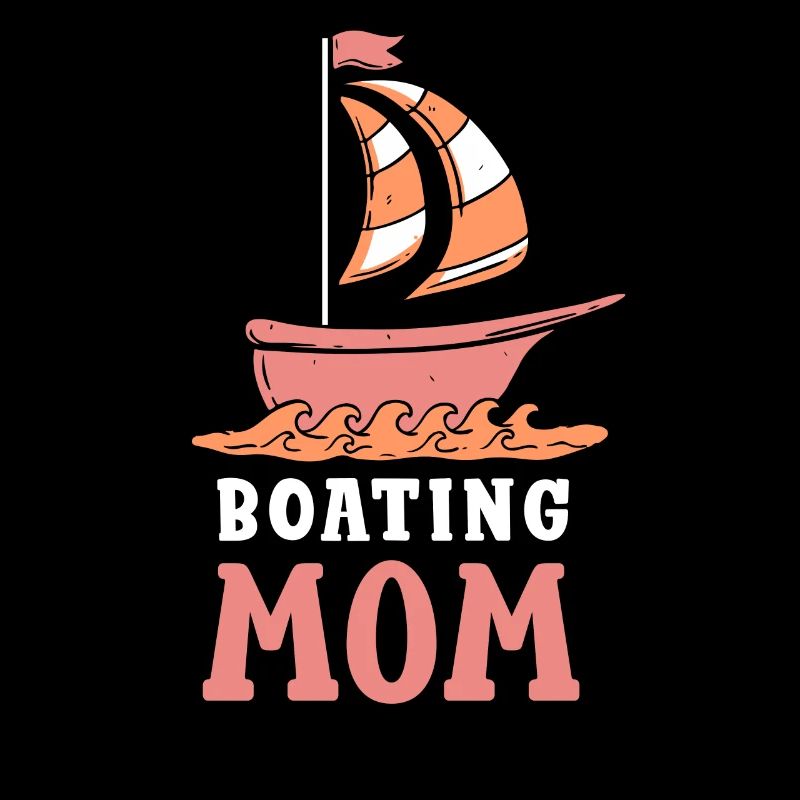 Bootfahrende Mutter Yacht Schiff Boot Bootfahren