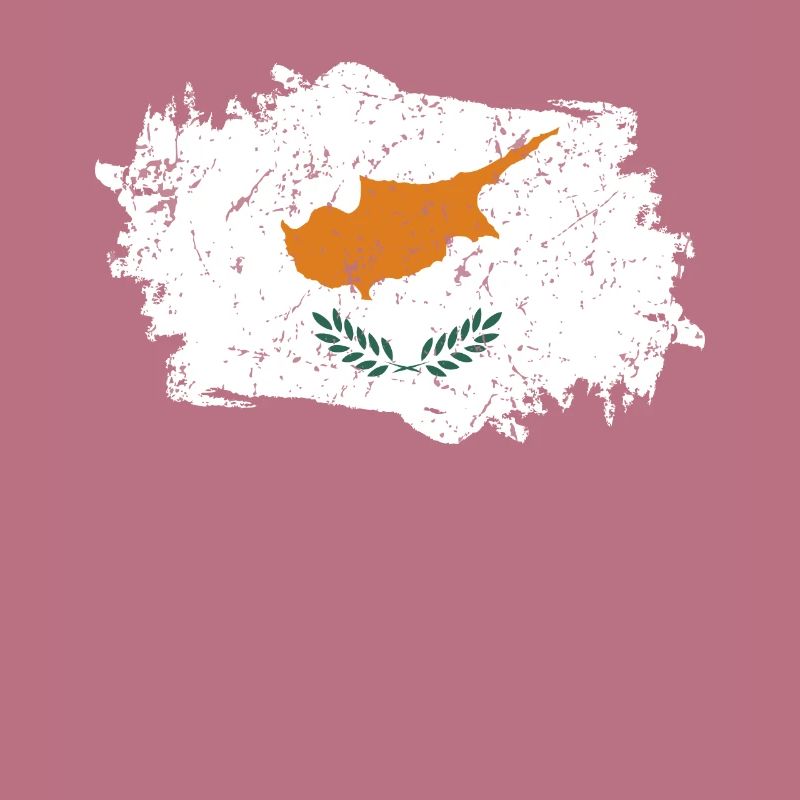 Drapeau de Chypre Grunge Drapeau de Chypre