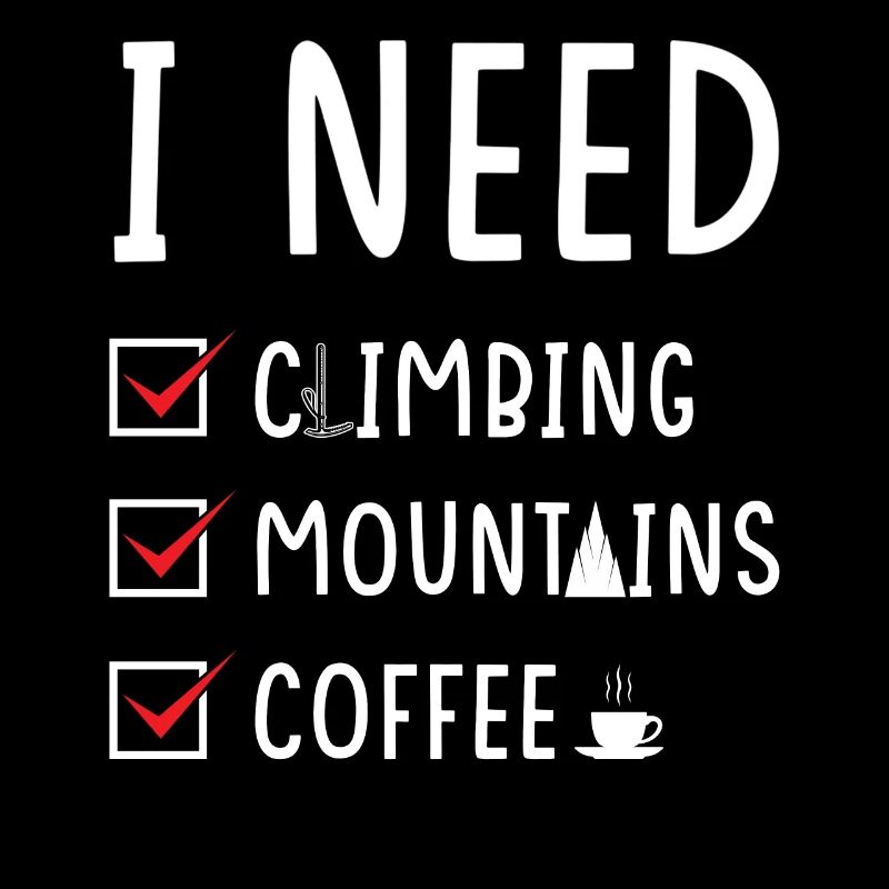 Klettern Berge Kaffee