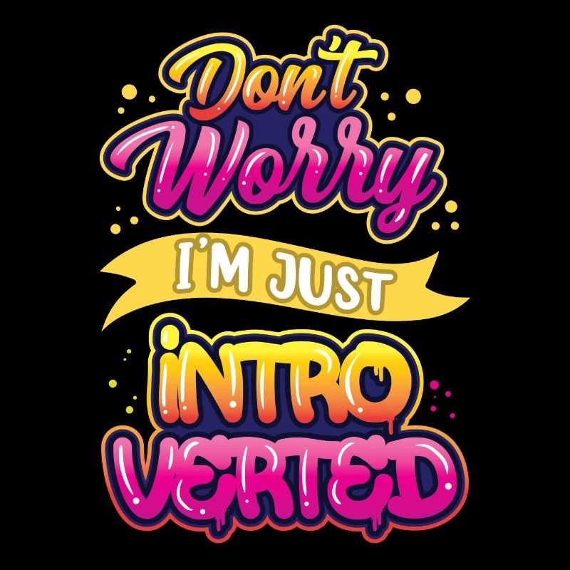 Ne vous inquiétez pas, je suis juste introverti timide
