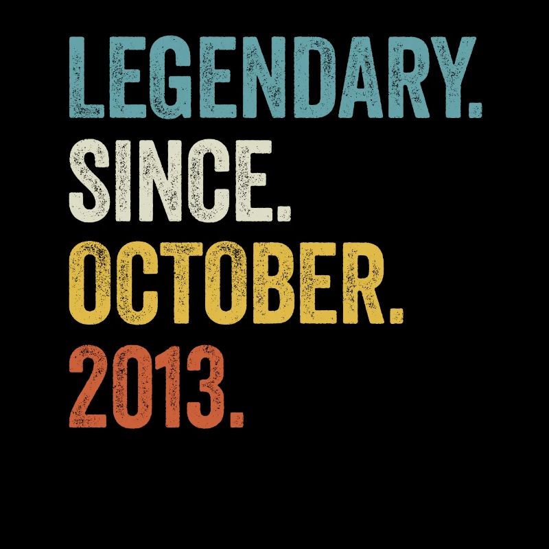 Legendary Since October 2013 9. Geburtstag