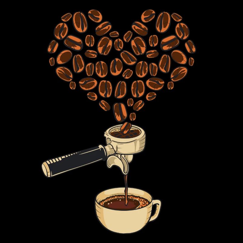 L’amour pour la machine à café expresso