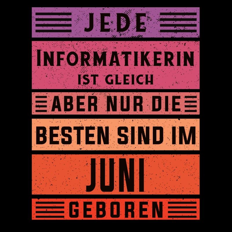 Programmierer Geburtstag Juni geboren