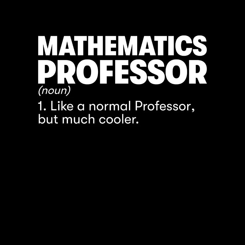 Professeur de mathématiques