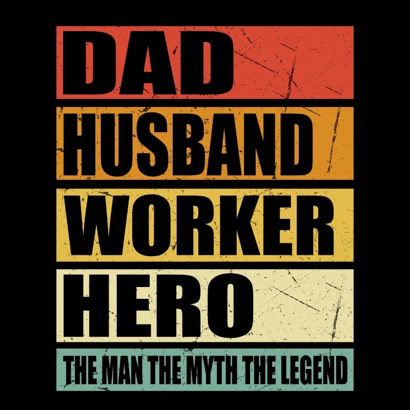 Vater Ehemann Arbeiter Held
