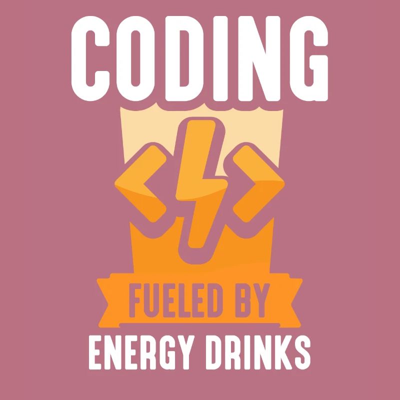 Programming with Energydrinks Coding Code Coder