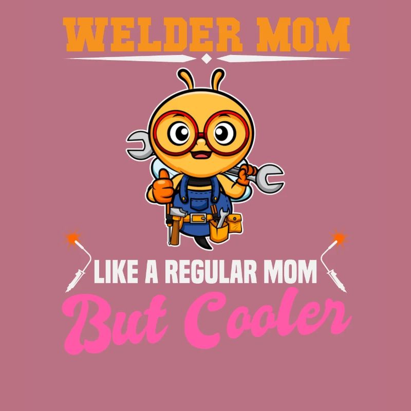 Maman soudeuse comme une maman régulière mais plus cool
