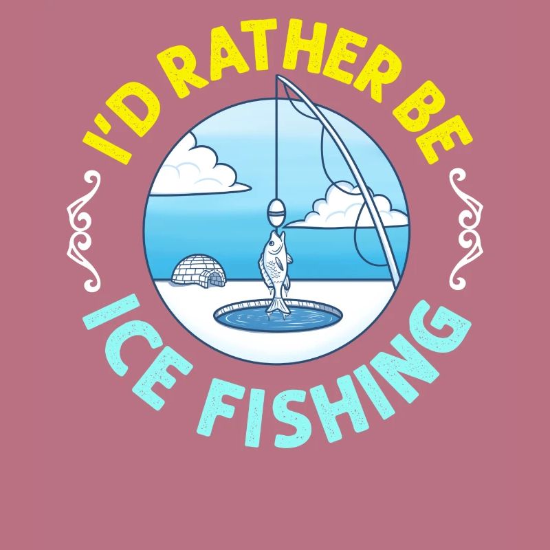 Eisfischen Fischer Eislöcher Eisbohrer Eis Fischen