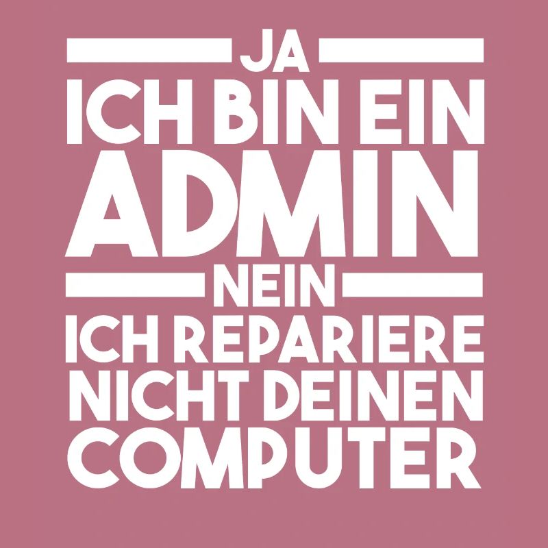 Informatiker Programmierer Admin Administrator