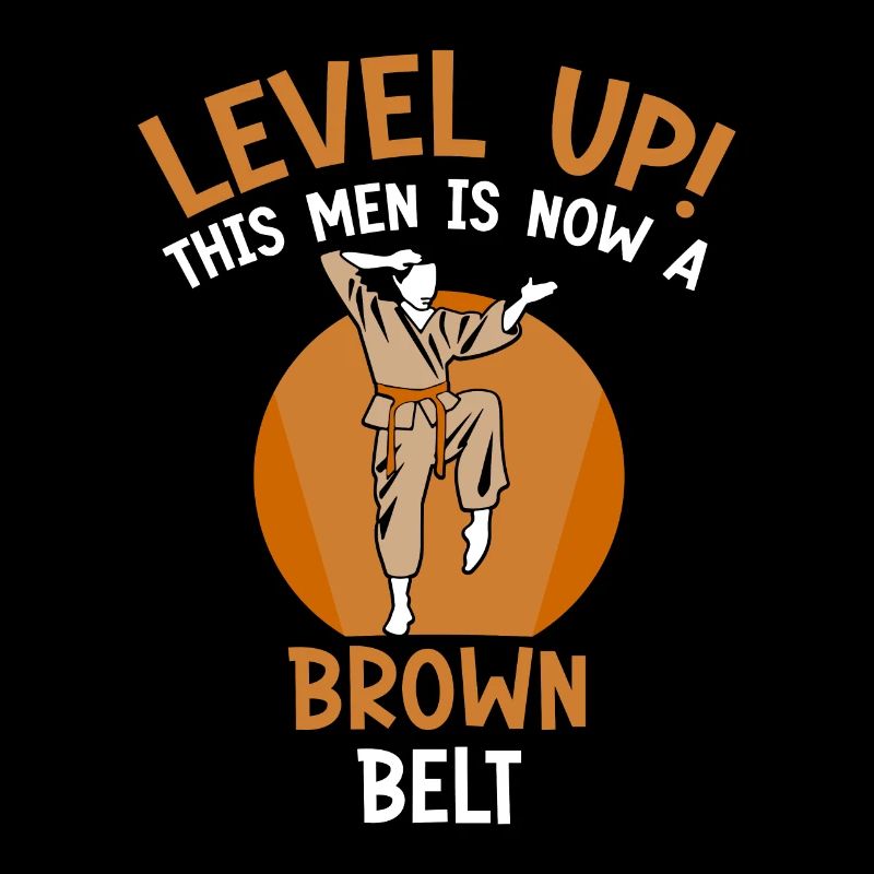 Level Up! This men is now a brown belt