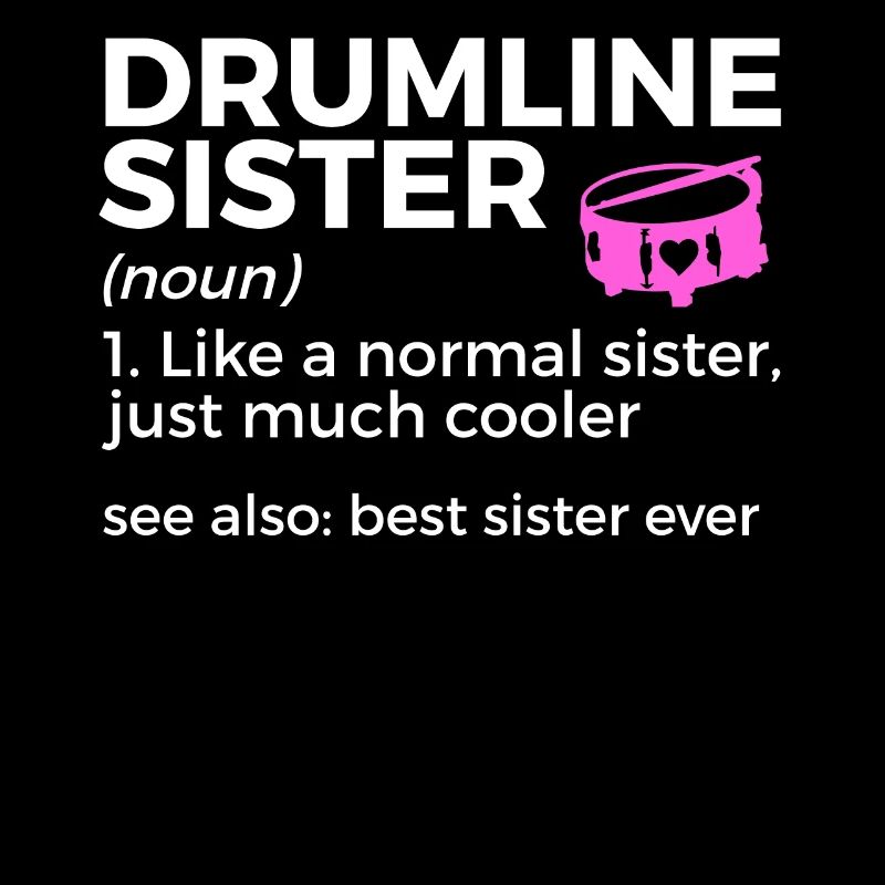 Drumline Trommeln Geschenk