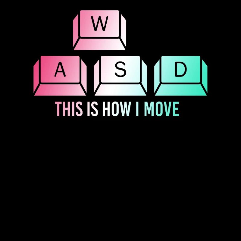 This Is How I Move Tastatur Computer Tasten Spruch