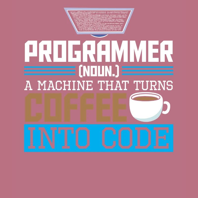 Programmeur Une machine qui transforme le café en code