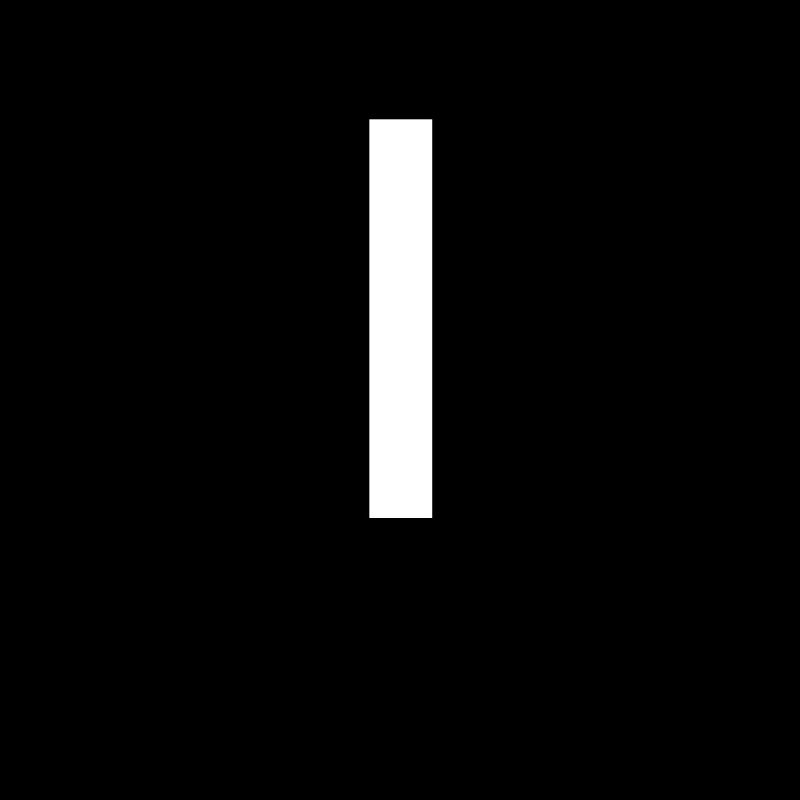 I Lettre Chiffre Symbole Alphabet Initiale