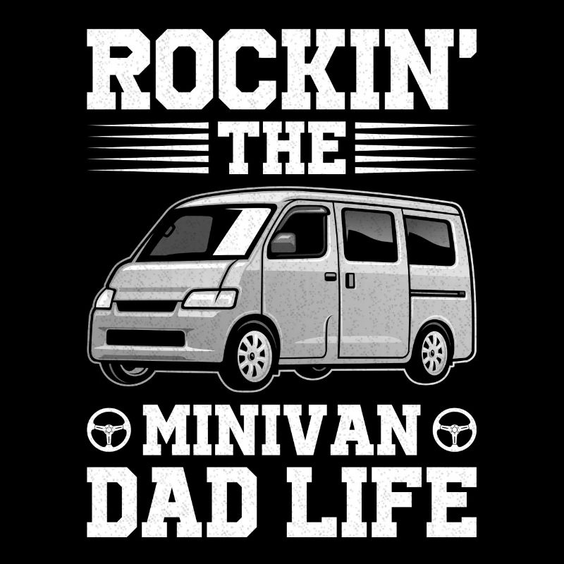 Papa fährt Minivan Papa Lebensstil Väter Minivan