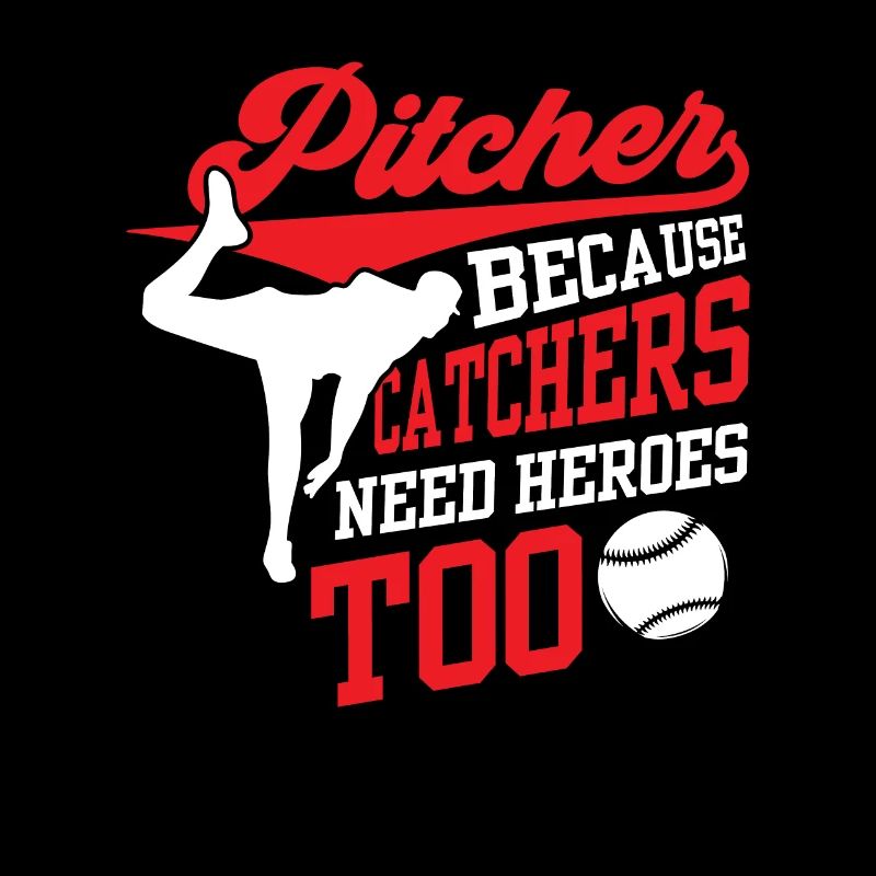 Pitcher Weil Auch Fänger Helden Brauchen Werfer
