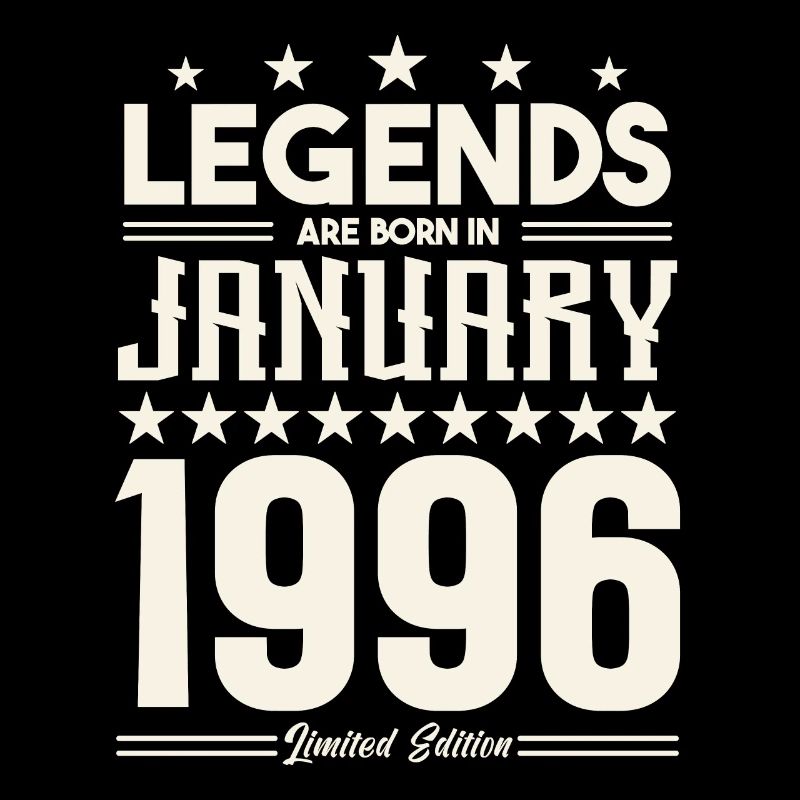Geschenklegende Januar 1996. Geschenk Januar 1996.