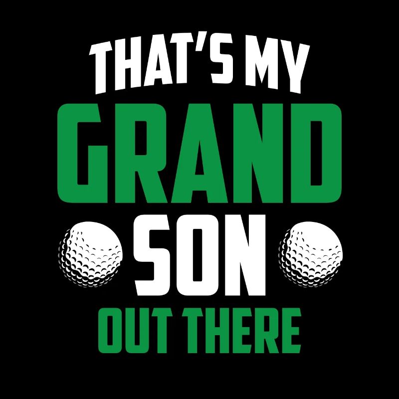 This is my grandson out there playing golf
