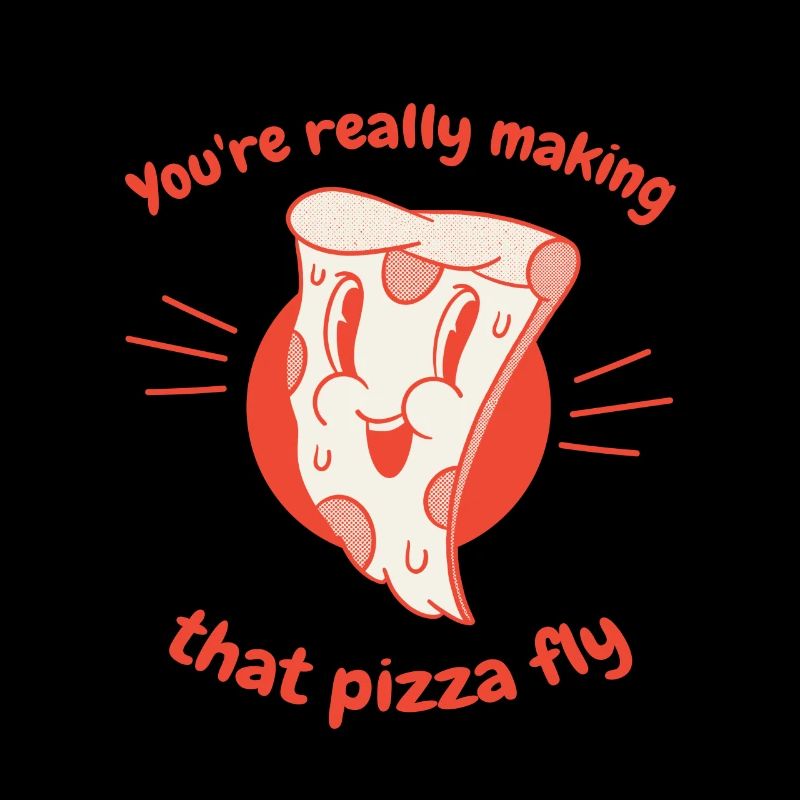 You're Really Making That Pizza Fly Funny Pizza